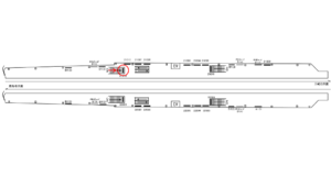 京急／立会川駅／／№21012駅看板・駅広告、位置図