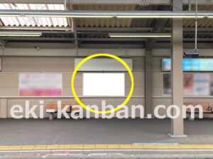 小田急　愛甲石田駅／／№1709駅看板・駅広告、写真1