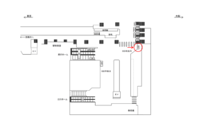 JR／有楽町駅／中央口／№138駅看板・駅広告、位置図
