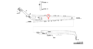 東京メトロ／神田駅／銀座線／№3駅看板・駅広告、位置図