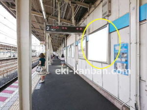 東京メトロ／原木中山駅／東西線／№6駅看板・駅広告、写真2
