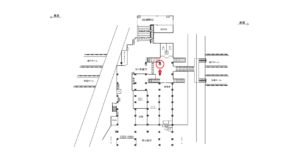 JR／四ツ谷駅／本屋口／№54駅看板・駅広告、位置図