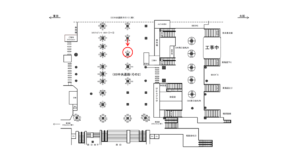 JR／横浜駅／中央通路／№14駅看板・駅広告、位置図