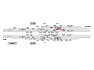 京成　船橋駅／／№5293駅看板・駅広告、位置図