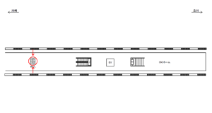 JR／南多摩駅／ホーム№B01&B02№02駅看板・駅広告、位置図