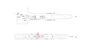 横浜市営／湘南台駅／／№32駅看板・駅広告、位置図
