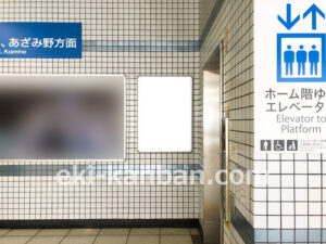 横浜市営／センター南駅／№T-21№21駅看板・駅広告、写真2