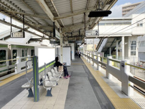 JR／大口駅／ホーム№B01&B02№02駅看板・駅広告、写真2