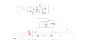 横浜市営／立場駅／／№27駅看板・駅広告、位置図