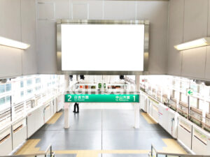 横浜市営／センター北駅／／№51駅看板・駅広告、写真2