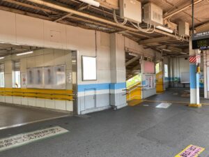 JR／新松戸駅／武蔵野線ホーム／№192駅看板・駅広告、写真1