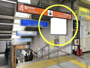 JR／藤沢駅／橋上本屋口／№217駅看板・駅広告、写真1