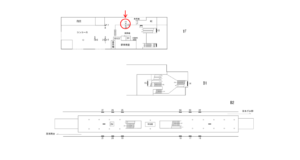 横浜市営/立場駅//№11駅看板・駅広告、位置図