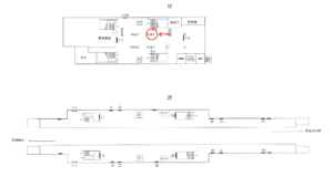 横浜市営／仲町台駅／／№4駅看板・駅広告、位置図