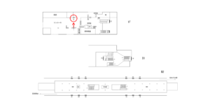 横浜市営/立場駅//№8駅看板・駅広告、位置図