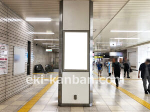 横浜市営／センター北駅／№T-3№3駅看板・駅広告、写真2