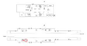 横浜市営／仲町台駅／／№19駅看板・駅広告、位置図