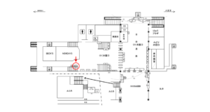 JR／町田駅／本屋口／№61駅看板・駅広告、位置図