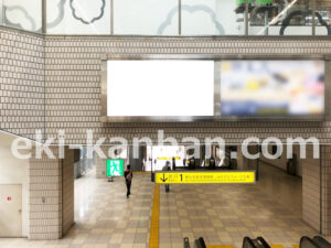 横浜市営／センター北駅／／左№26駅看板・駅広告、写真2