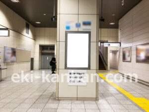 横浜市営／新羽駅／／№3駅看板・駅広告、写真2