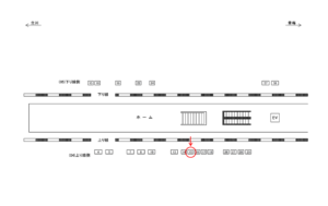 JR/福生駅/上り線前/№15駅看板・駅広告、位置図