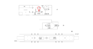 横浜市営/立場駅//№10駅看板・駅広告、位置図