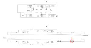 横浜市営／仲町台駅／№T-4№4駅看板・駅広告、位置図