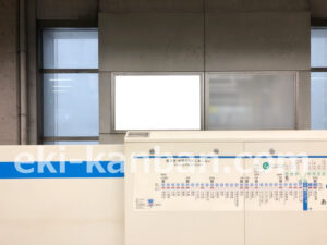 横浜市営／センター北駅／／№15駅看板・駅広告、写真2