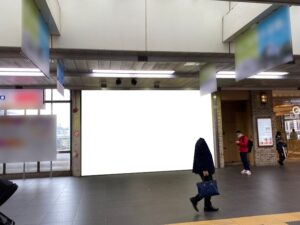JR／町田駅／自由通路／№5駅看板・駅広告、写真1