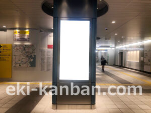 横浜市営／新横浜駅／／№1駅看板・駅広告、写真2