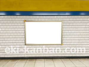 横浜市営/下永谷駅//№5駅看板・駅広告、写真2