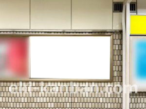 横浜市営／蒔田駅／／№4駅看板・駅広告、写真2