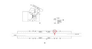横浜市営／下永谷駅／／№13駅看板・駅広告、位置図
