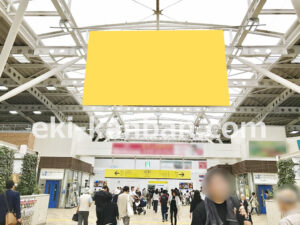 西武　所沢駅／所沢バナーA 7日間№7駅臨時広告・駅広告、写真1