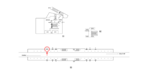 横浜市営／下永谷駅／／№11駅看板・駅広告、位置図