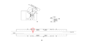 横浜市営／下永谷駅／／№12駅看板・駅広告、位置図