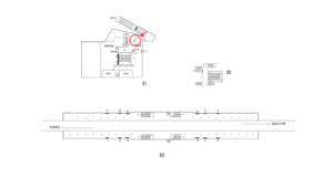 横浜市営／下永谷駅／№T-2№2駅看板・駅広告、位置図