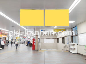 西武　高田馬場駅／高田馬場フラッグ（早稲田口＆橋上コンコース）7日間№7駅臨時広告・駅広告、写真4