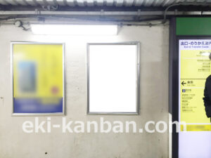 JR／高田馬場駅／A口道路側／№31駅看板・駅広告、写真3