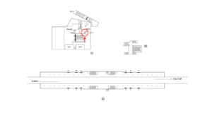 横浜市営／下永谷駅／№T-1№1駅看板・駅広告、位置図