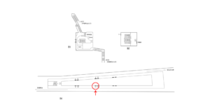 横浜市営／高島町駅／／№11駅看板・駅広告、位置図