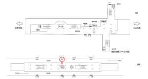 横浜市営／北山田駅／／№102駅看板・駅広告、位置図