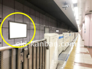 横浜市営／あざみ野駅／／№22駅看板・駅広告、写真1