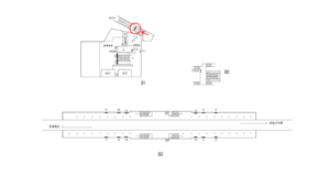 横浜市営/下永谷駅//№3駅看板・駅広告、位置図