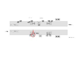 京成　千葉中央駅／／№1102駅看板・駅広告、位置図