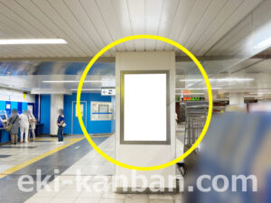 横浜市営／関内駅／／№17駅看板・駅広告、写真2