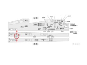 京成　成田駅／／№5661駅看板・駅広告、位置図
