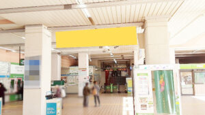 JR稲毛海岸 横断幕② 7日間