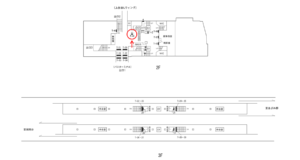 横浜市営／上永谷駅／№T-40№40駅看板・駅広告、位置図