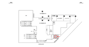 JR／有楽町駅／本屋改札内／№20駅看板・駅広告、位置図